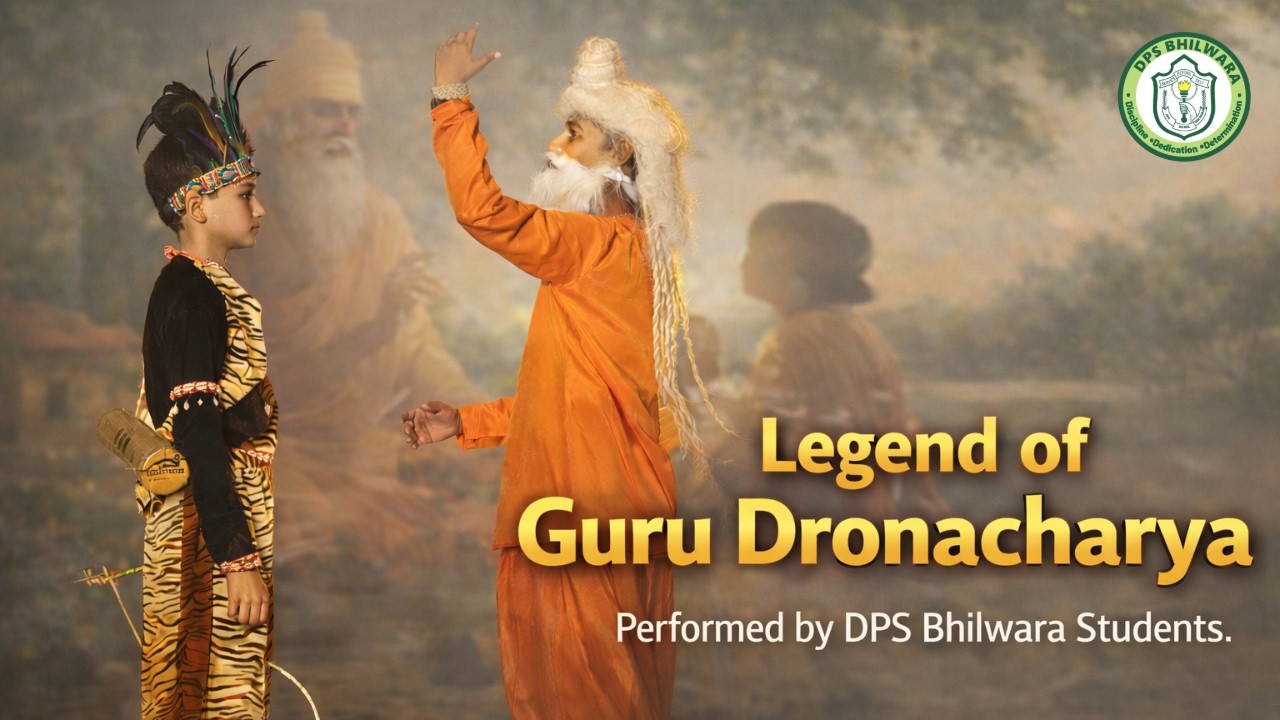 Smritam 2025: The Legend of Guru Dronacharya | DPS Bhilwara Kids Performance