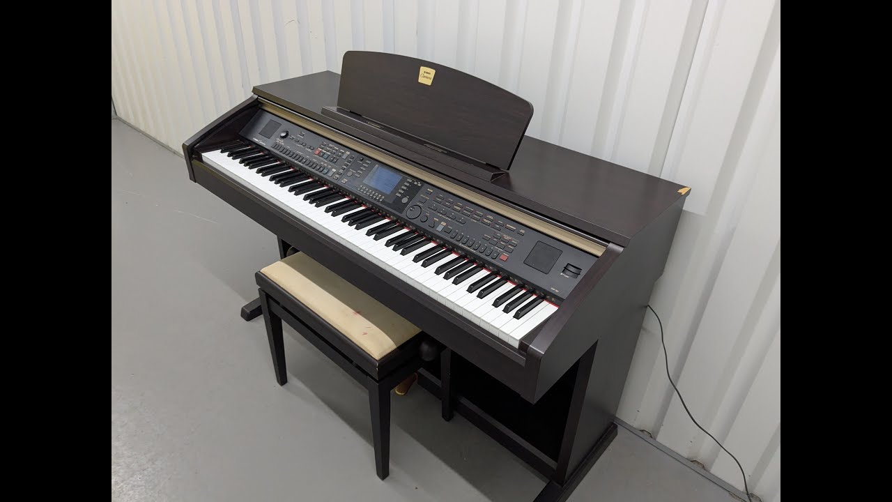 Yamaha Clavinova CVP-301 Digital Piano / arranger + stool rosewood stock 