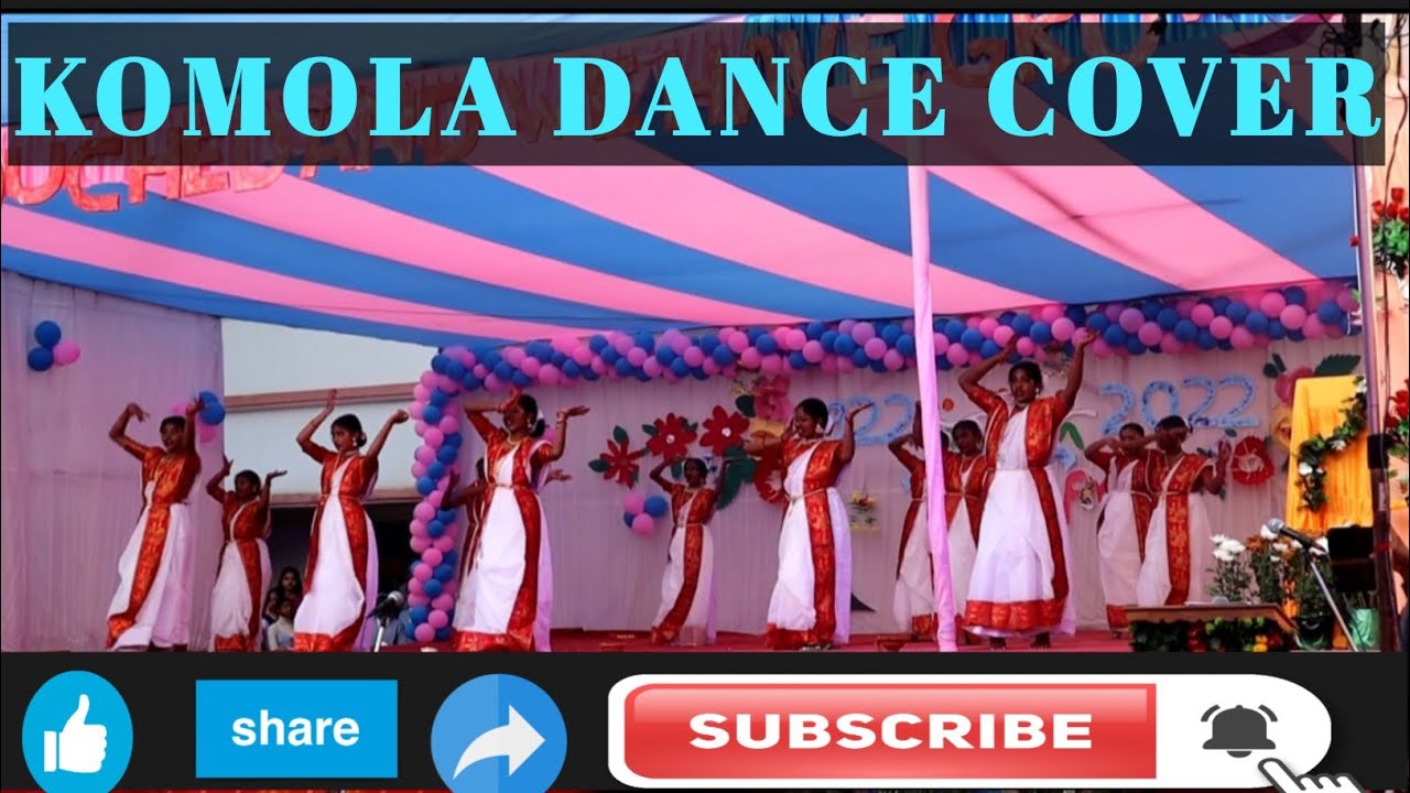 Komola Dance Cover/Ankita Bhattacharya/ Bengali Folk Song/ School Annual Day