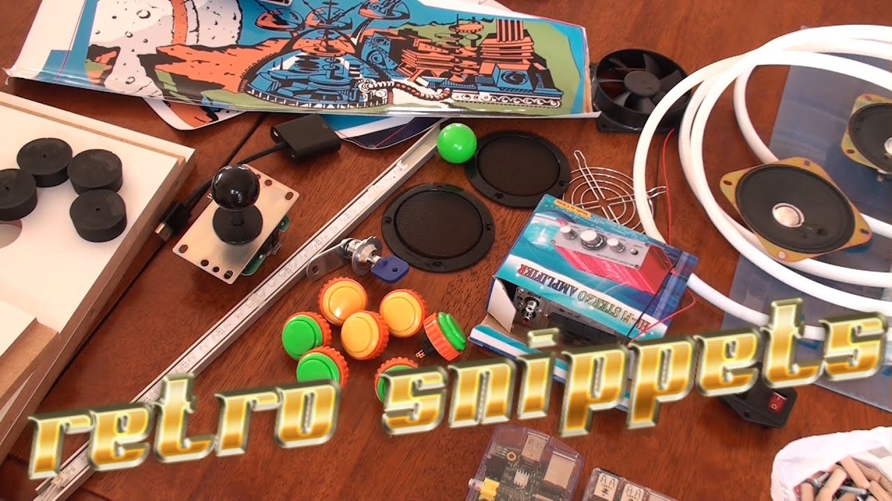 Retro Snippets #166: ArcadeForge Bartop - Teil 1
