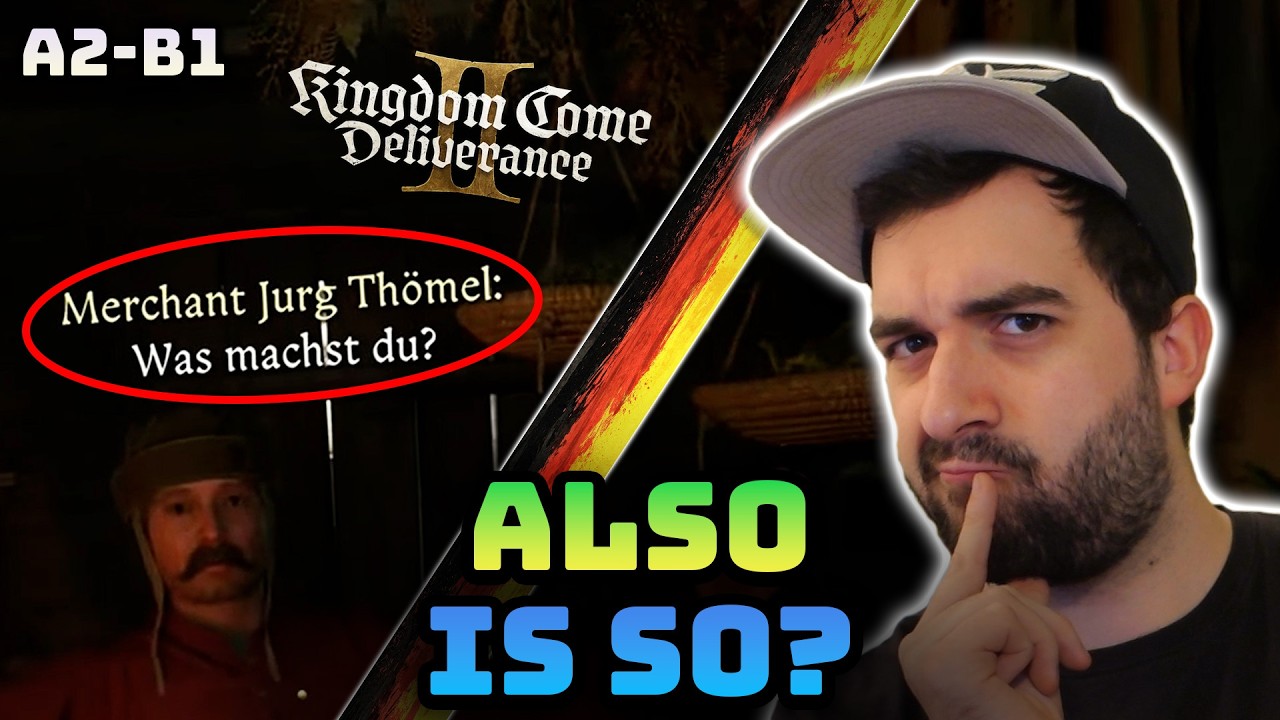 Learn German with Kingdom Come Deliverance 2: Conversational Phrases (A2–B1)