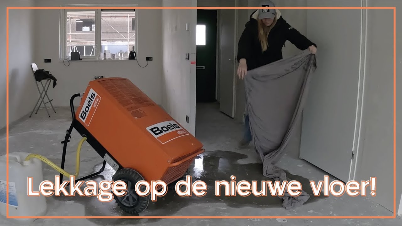 Eerste klussen in ons nieuwe huis! Lekkage? | BinnenBij3