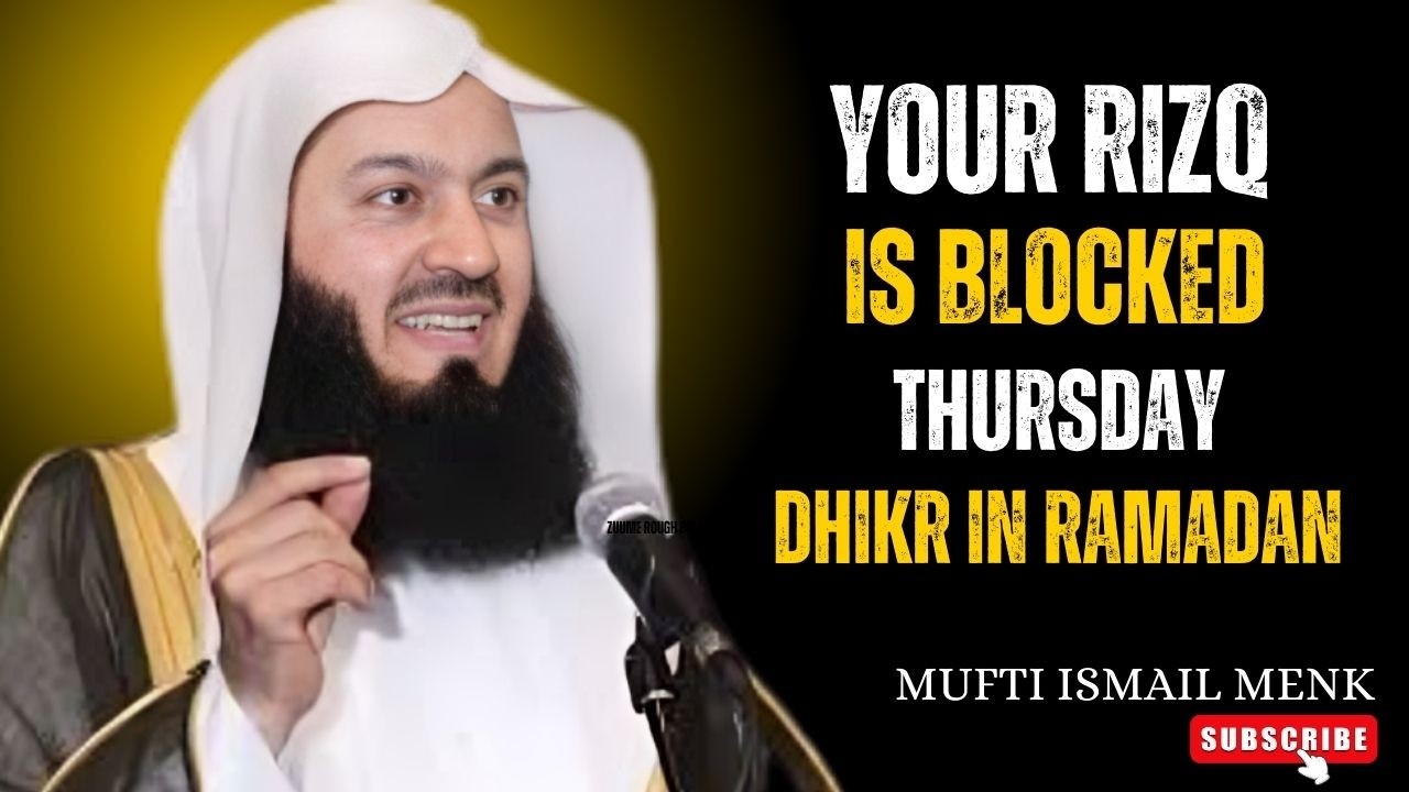 This Thursday of Ramadan 2026!  Powerful Dhikr That Brings Barakah in Wealth  Islamic Motivation