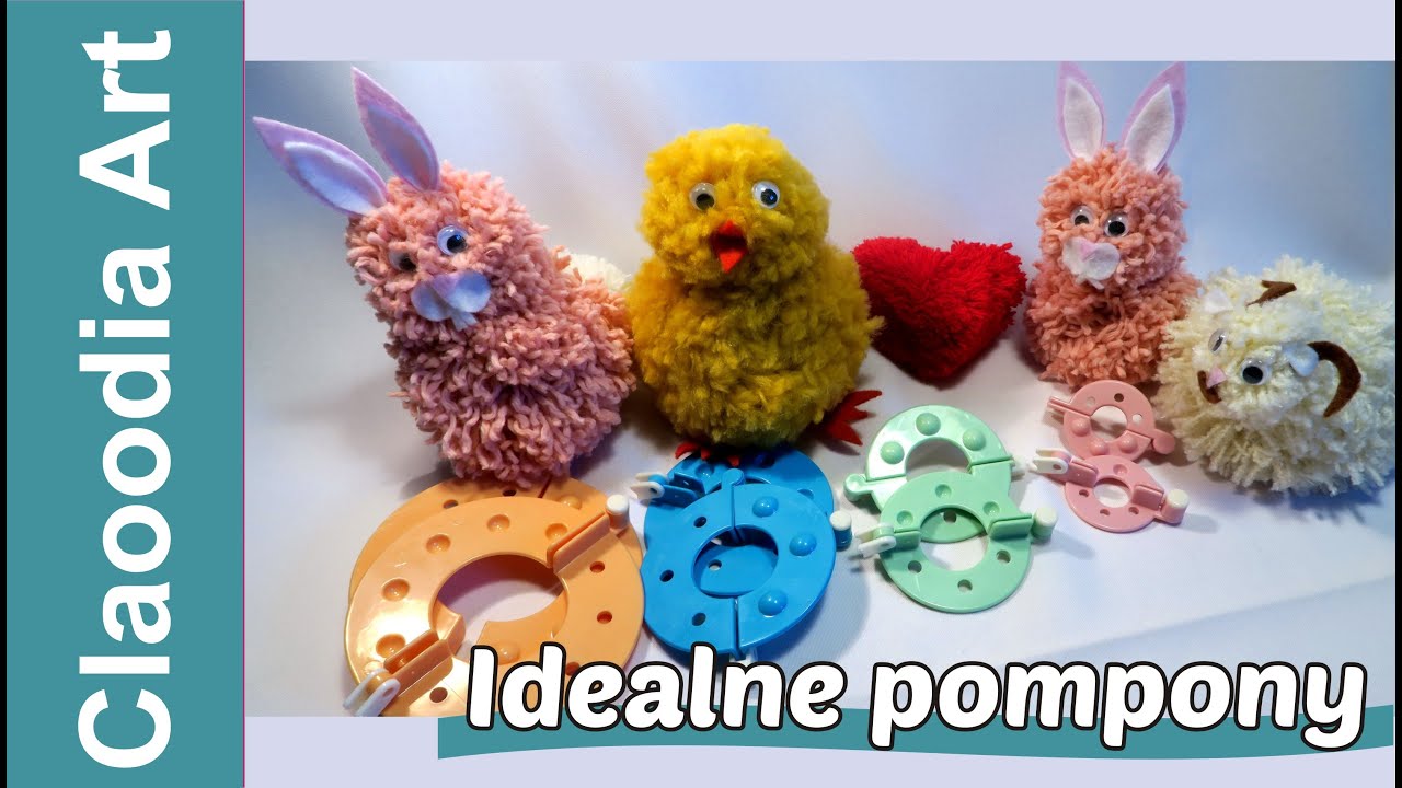 Pom Pom Maker - przyrząd do robienia pompon&oacute;w