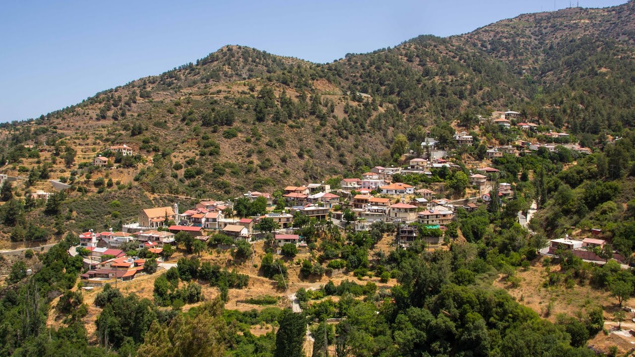 Cyprus Landscapes Video No 125 Oikos Village
