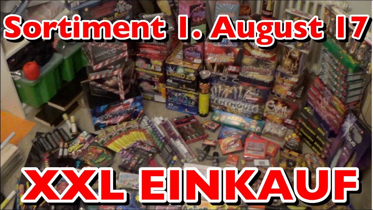 Sortiment 1. August 2017 - XXL Einkauf!