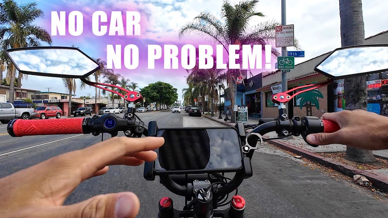 I REPLACED MY CAR With An E-Bike For A Month | What I Learned