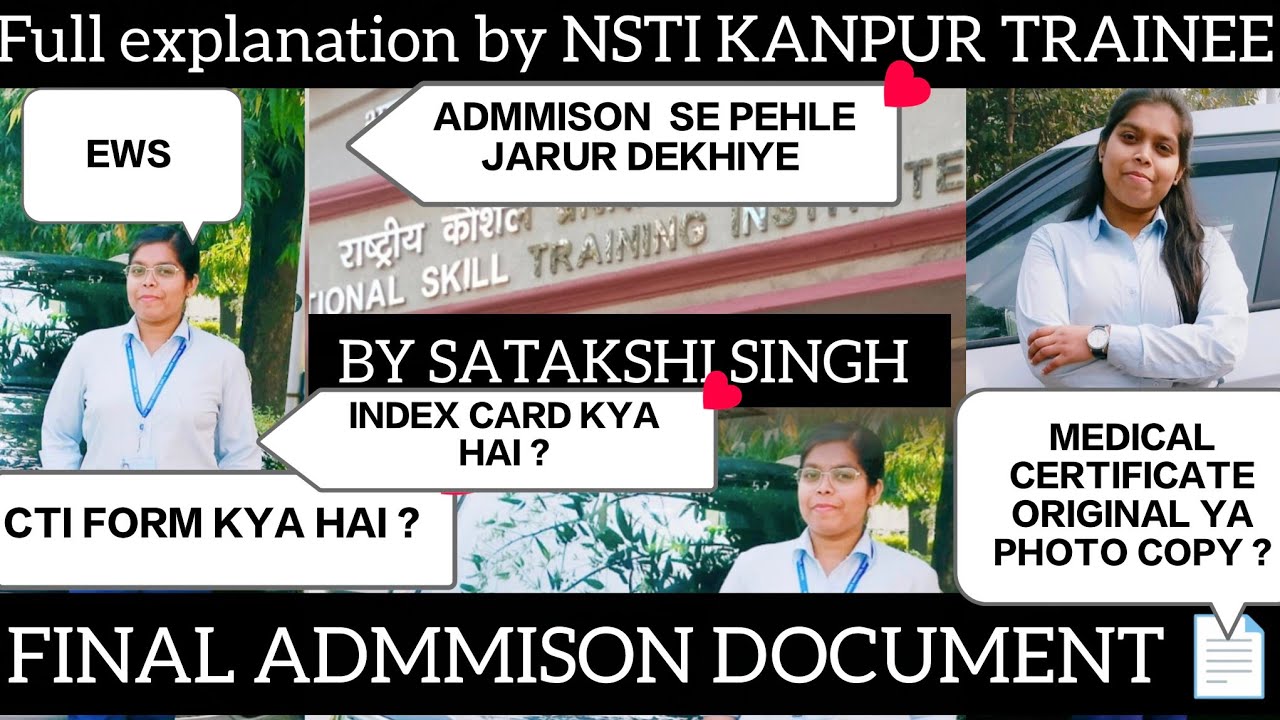 CITS FINAL ADMMISON DOCUMENT 📄📃#nsti#cits#citsadmission#nstikanpur#cits_counselling_process#cits