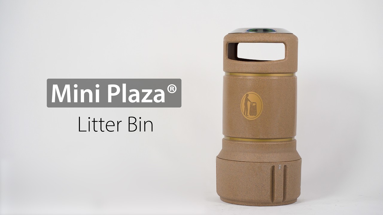 Glasdon UK | Mini Plaza® Litter Bin