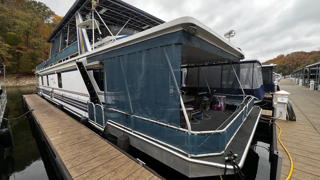 1996 Stardust 16 x 76 Houseboat For Sale Dale Hollow Lake $225,000