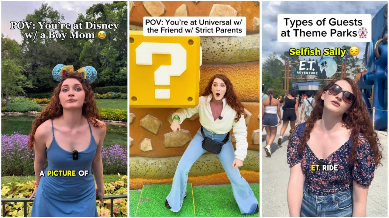 11 Mins of Relatable Theme Park TikToks 