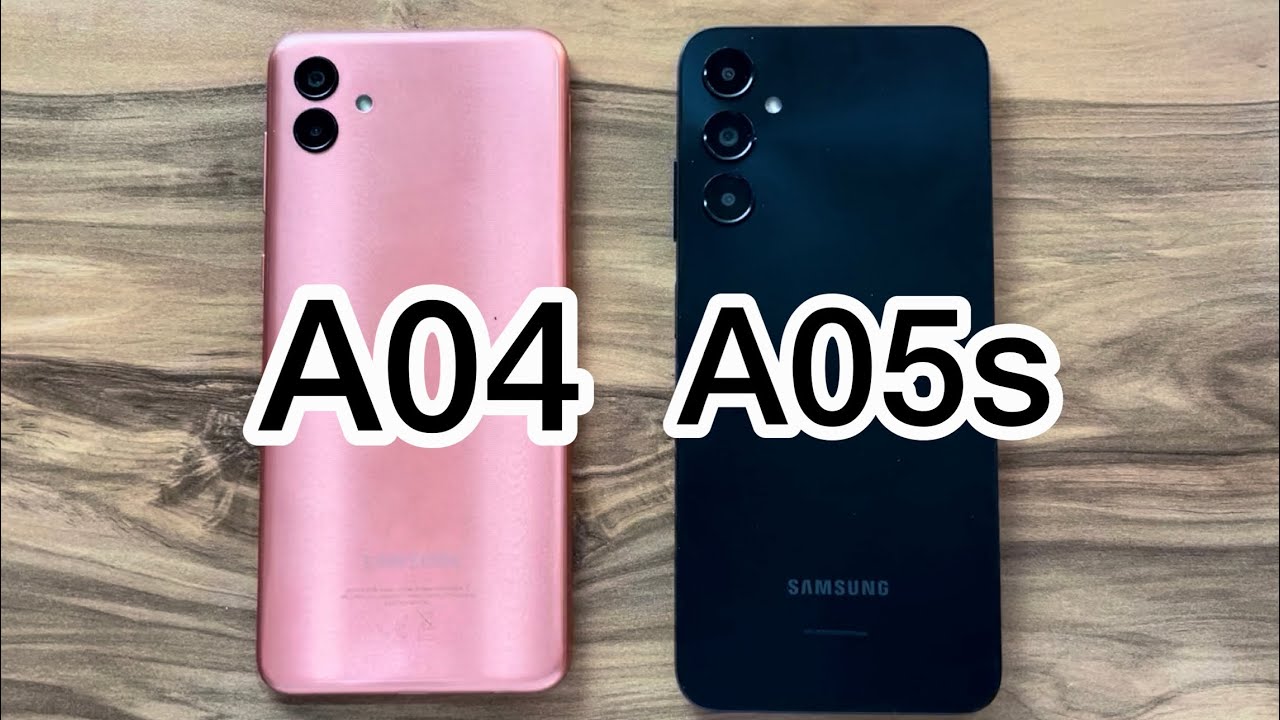 Samsung Galaxy A05s vs Samsung Galaxy A04