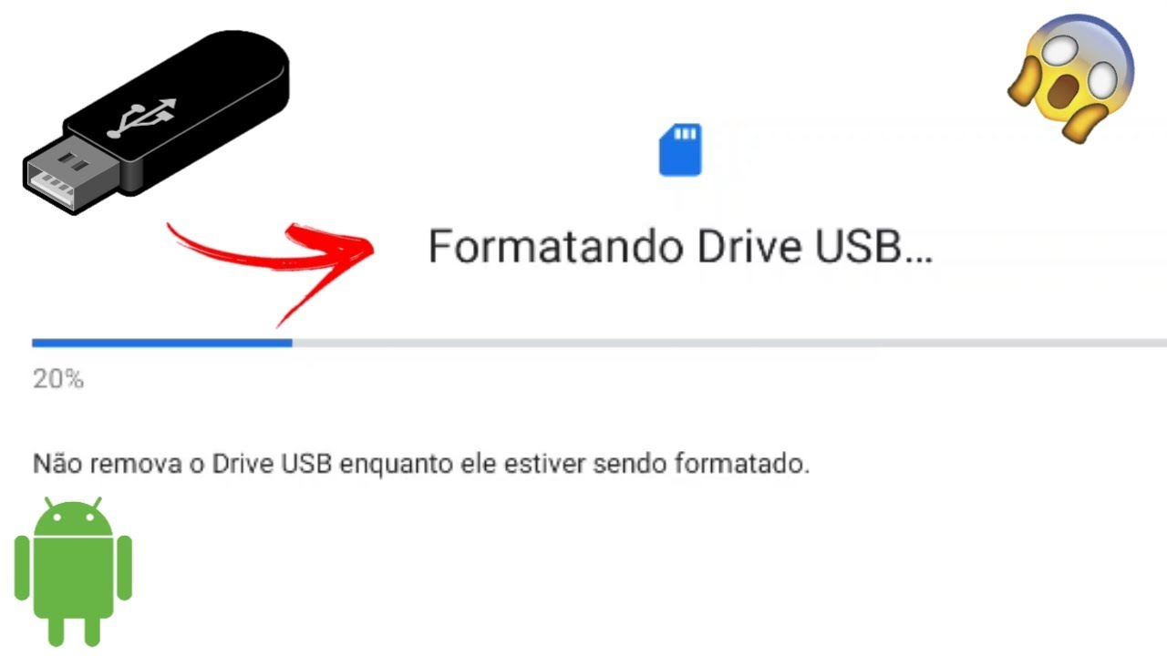 Como formatar seu pendrive no formato FAT32 usando seu celular!!!