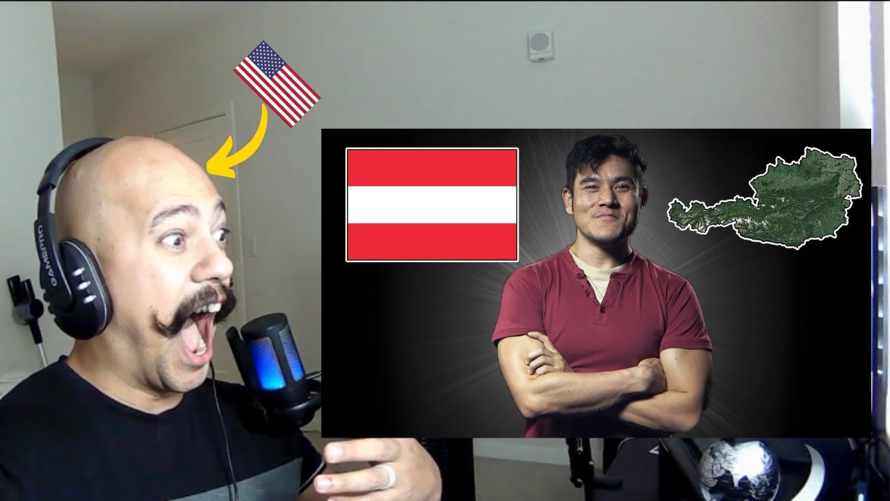 American reacts To Geography Now Austria