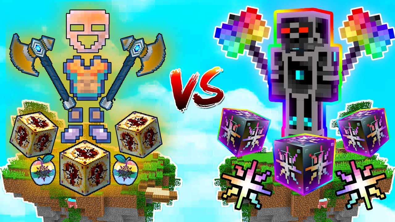 LUCKY BLOCK INCA VS LUCKY BLOCK AVARITIA NO MINECRAFT
