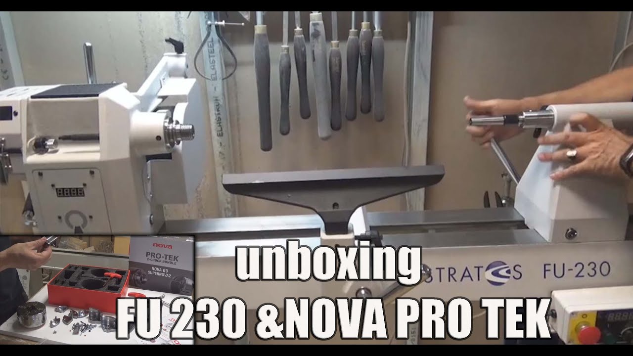 unboxing FU 230 & CHUCK NOVA PRO TEK