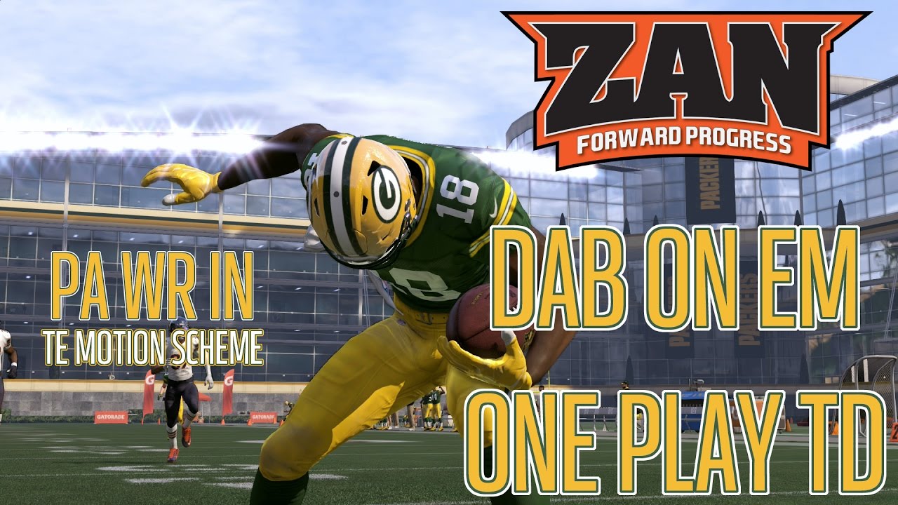 Madden 17 - Gun Bunch Str | One Play TD