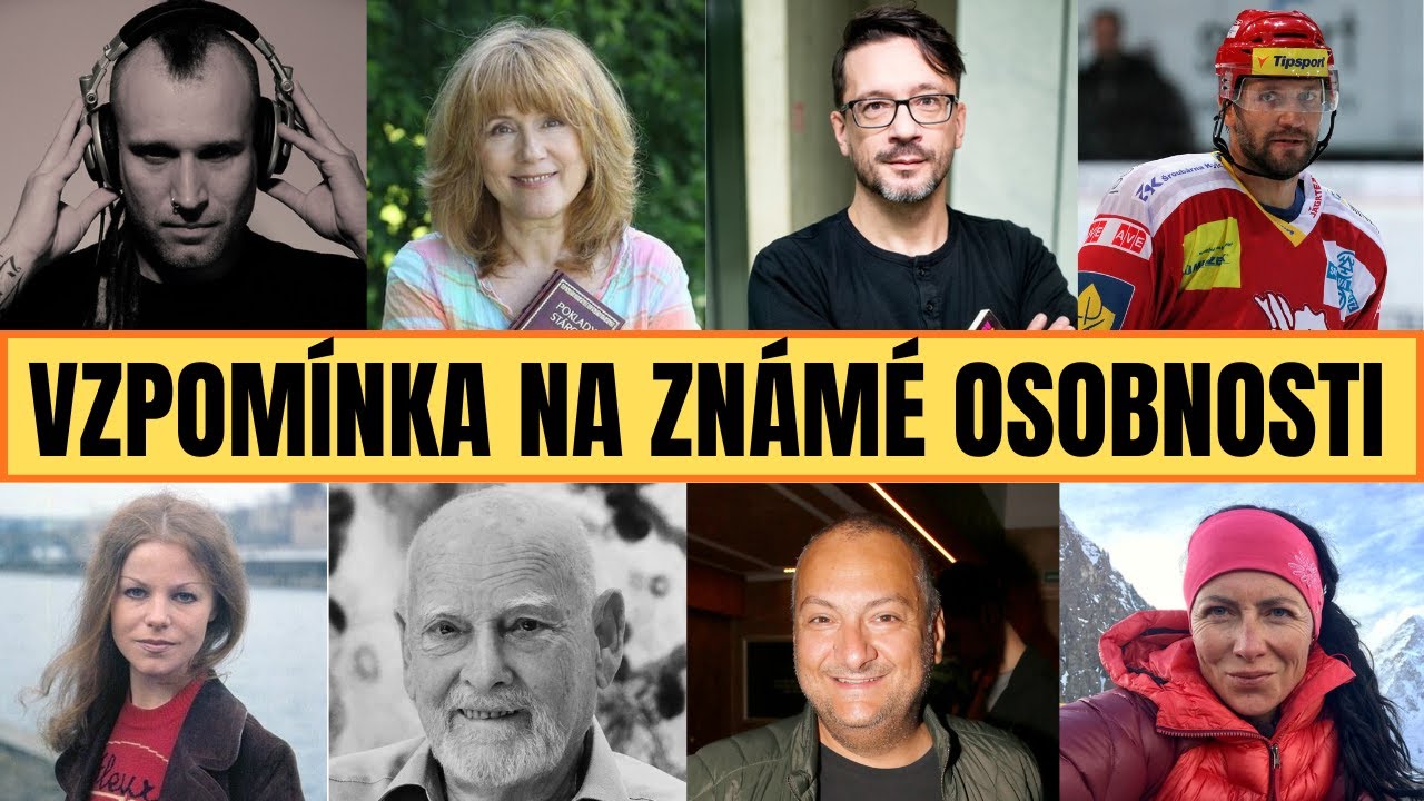 OSOBNOSTI, KTERÉ NÁS OPUSTILY V ROCE 2025