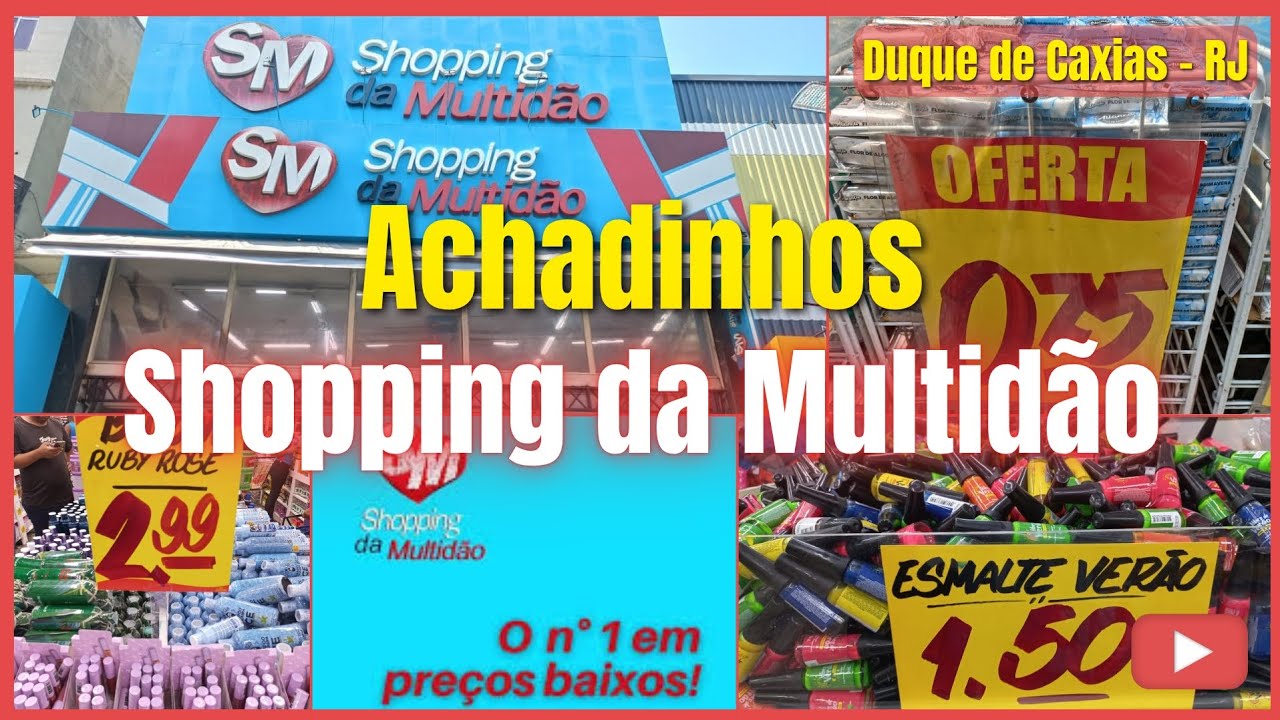 ACHADINHOS NO  SHOPPING DA MULTIDÃO  TUDO BARATINHO | CALÇADÃO DE CAXIAS 