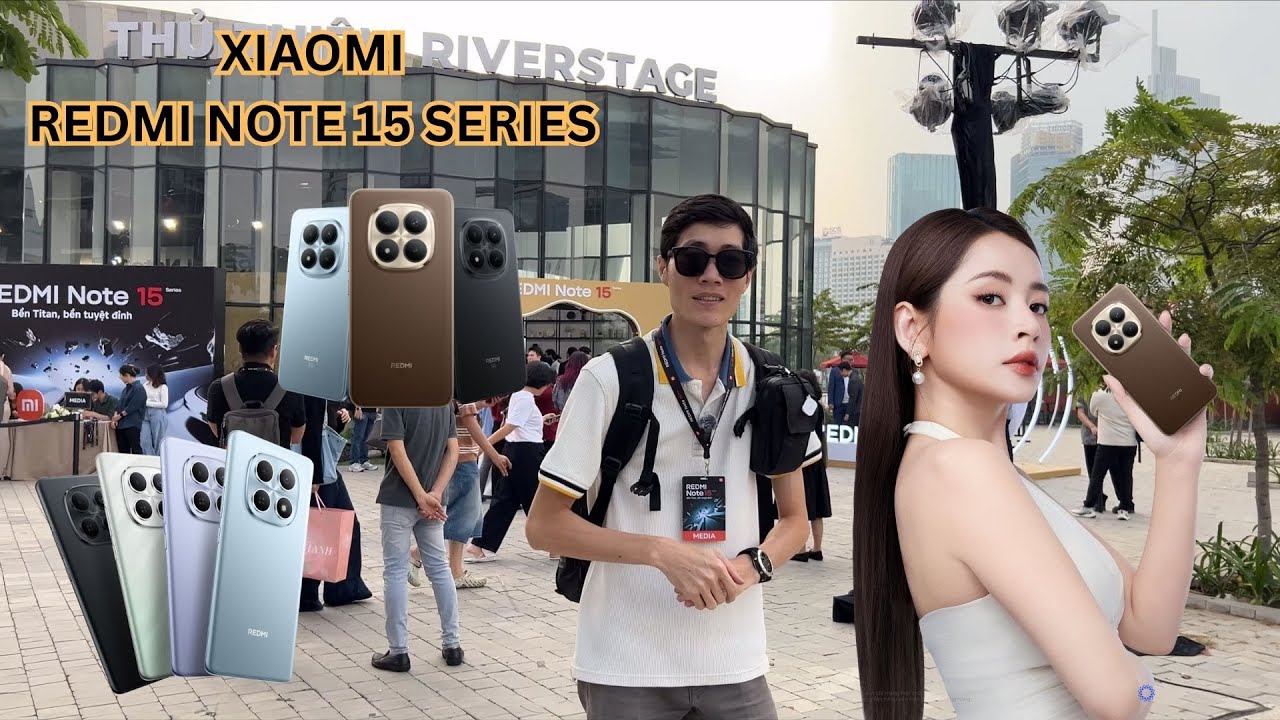 Toàn cảnh sự kiện ra mắt Xiaomi REDMI Note 15 Series, Chi Phu là đại sứ thương hiệu