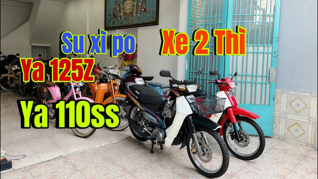 Yamaha 110SS , Xì Po , Ya 125Z , Su crystal . 2 thì ☎️ 0707.38.68.68 Nghĩa Royal