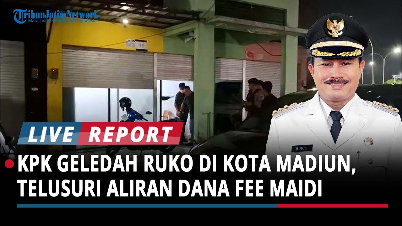 KPK Geledah Ruko di Kota Madiun, Telusuri Aliran Fee Perizinan Wali Kota Nonaktif Maidi