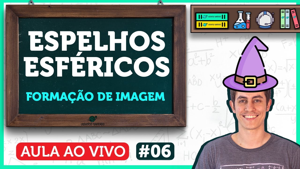Espelhos Esféricos: Formação de Imagem | Aula de Física | LIVE006