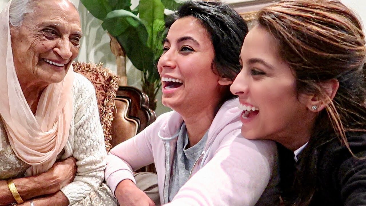 TAUGHT MY INDIAN GRANDMA HOW TO SPEAK ENGLISH!!