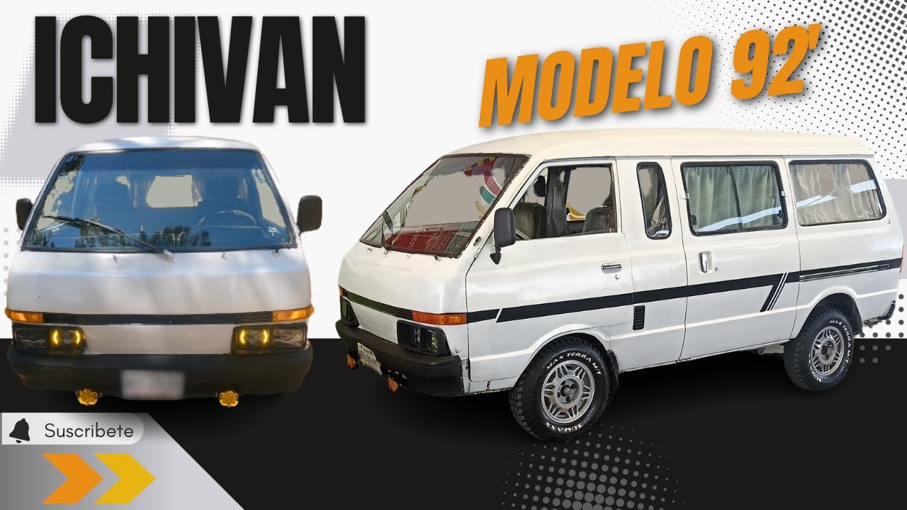 Esta es mi  ICHIVAN  NISSAN 1992  2.4  (VANETTE)