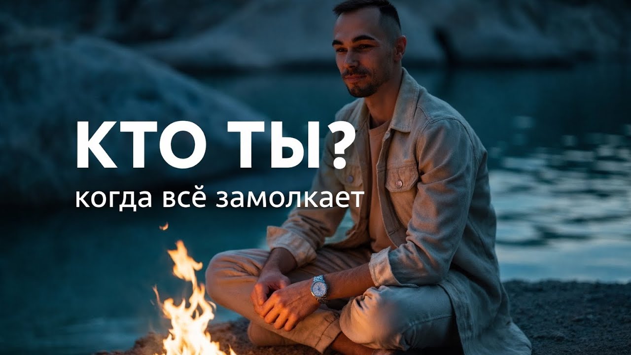 Кто ты, когда всё замолкает?