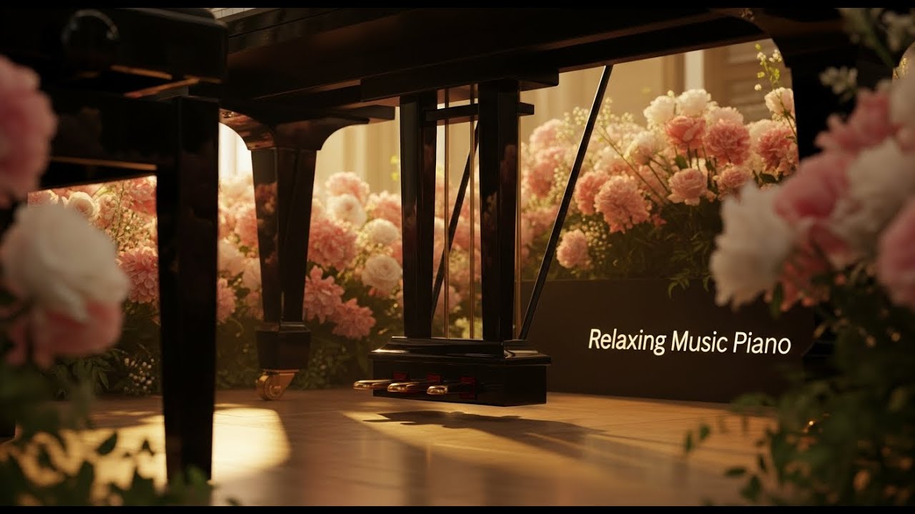 Gentle Piano Music for Night Relaxation Therapy 🌙 Relaxing Instrumental Piano Balance