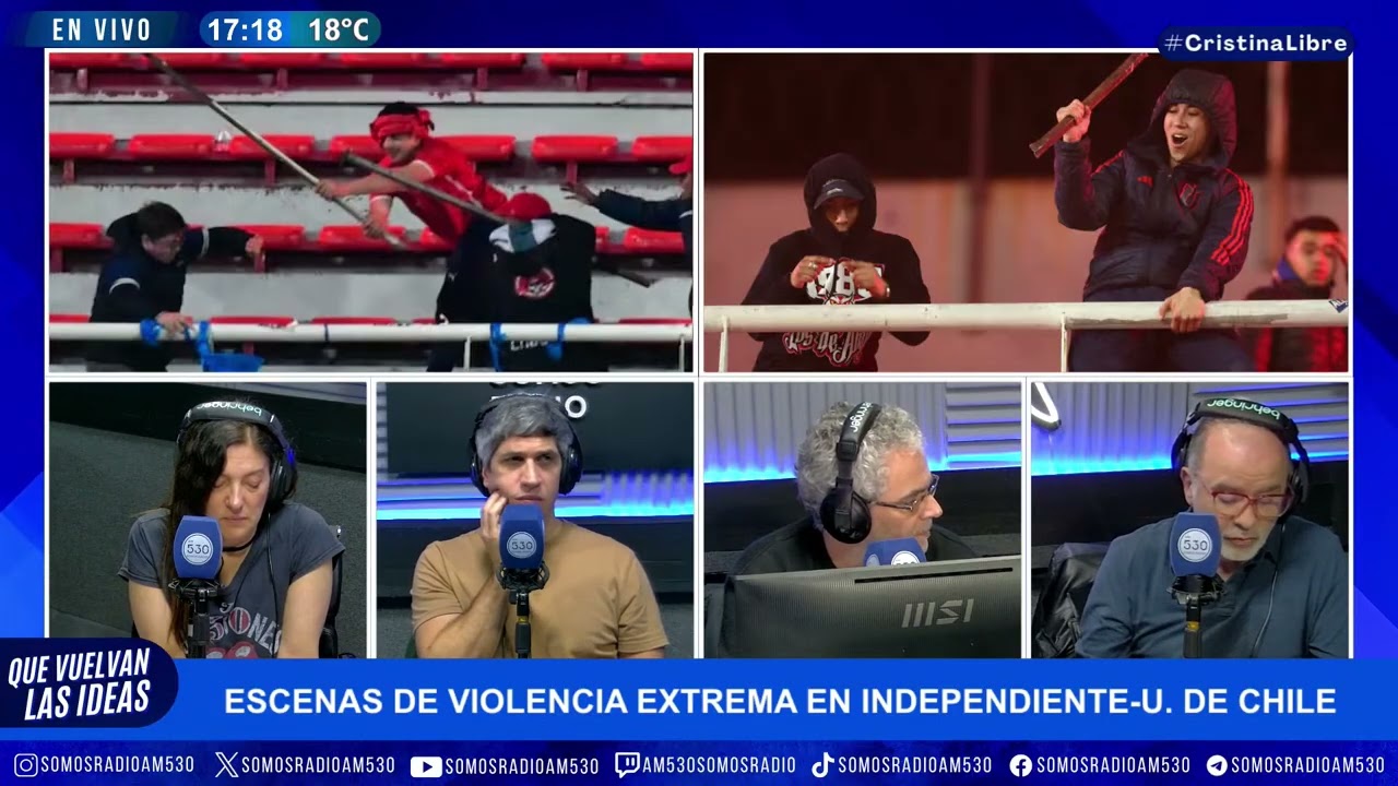 DEBATE SOBRE LOS HECHOS DE VIOLENCIA EN INDEPENDIENTE vs U. DE CHILE: NÉSTOR CUENTA SU EXPERIENCIA
