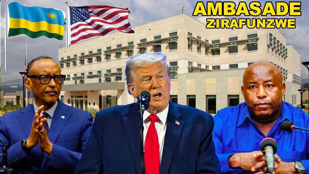 AMERIKA ITUNGUYE URWANDA N'UBURUNDI IFUNGA AMBASADE HSVUZWE OMPANVU YABIYE CONGO IBIJEMO