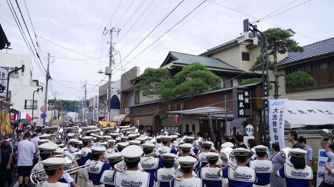 大洗高校ブルーホークスin大洗八朔祭2017です！