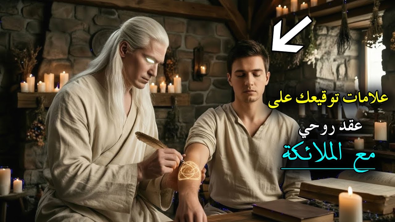 هنيئًا لك! أختام تثبت أنك وقعت عقد مع الملائكة(جسدية وروحية) ✨