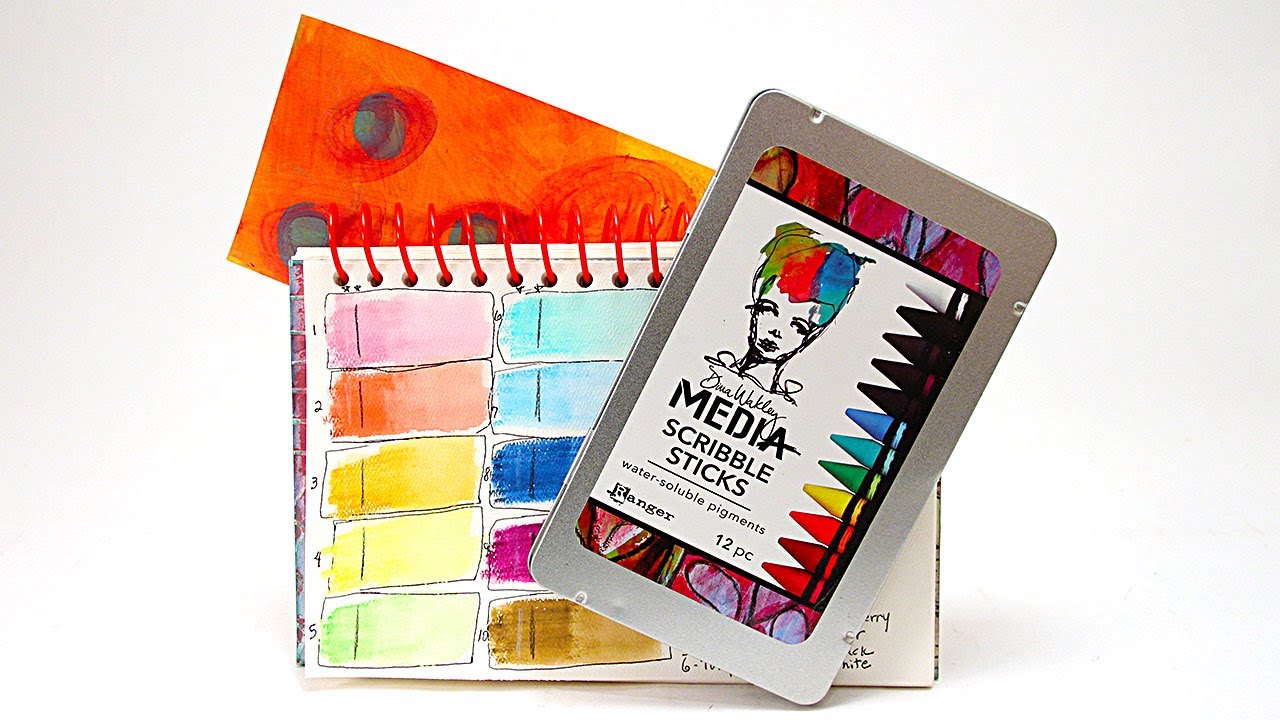 What Are Scribble Sticks?? with  Barb Owen - HowToGetCreative.com