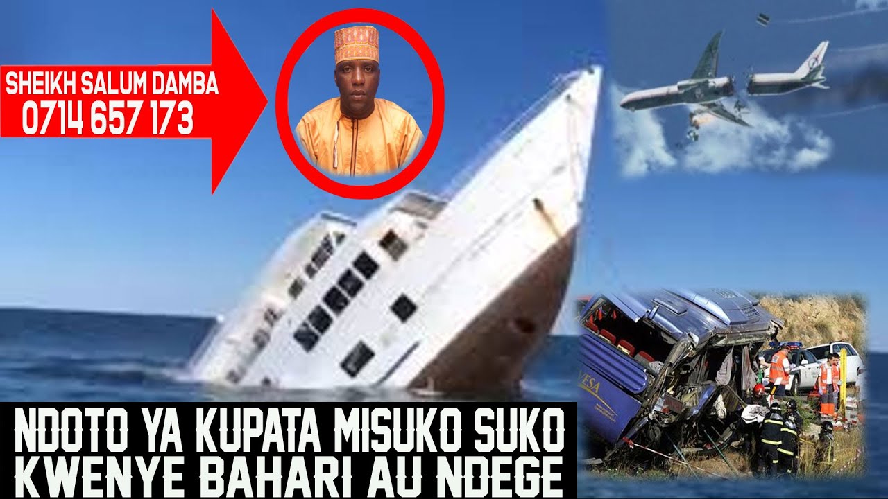 Ndoto ya kupata misukosuko kwenye bahari au ndege