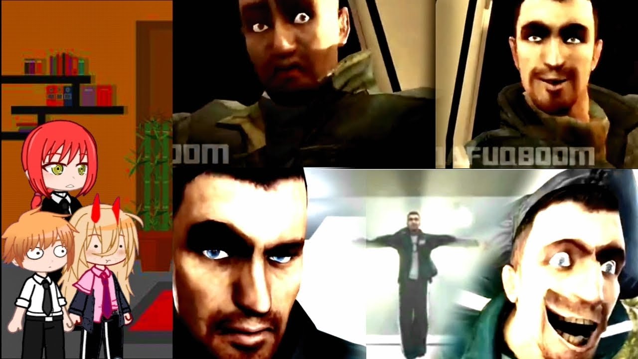 Реакция человека с бензопилой на DafuqBoom SFM