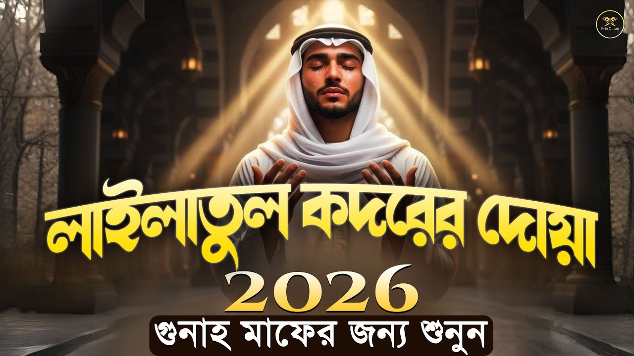 লাইলাতুল ক্বদরের শক্তিশালী দোয়া | Powerful Dua For Laylatul Qard | Shab E Qadr Dua