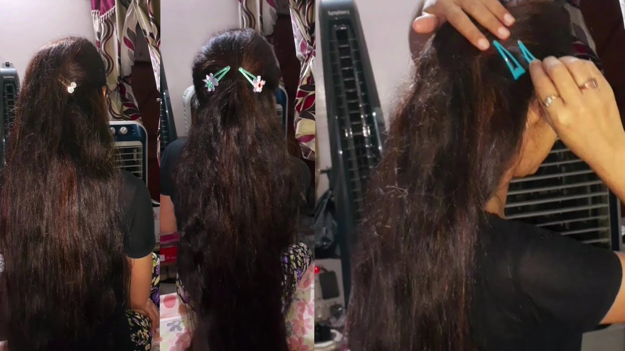 Very heavy and very long hair loves hairstyling
