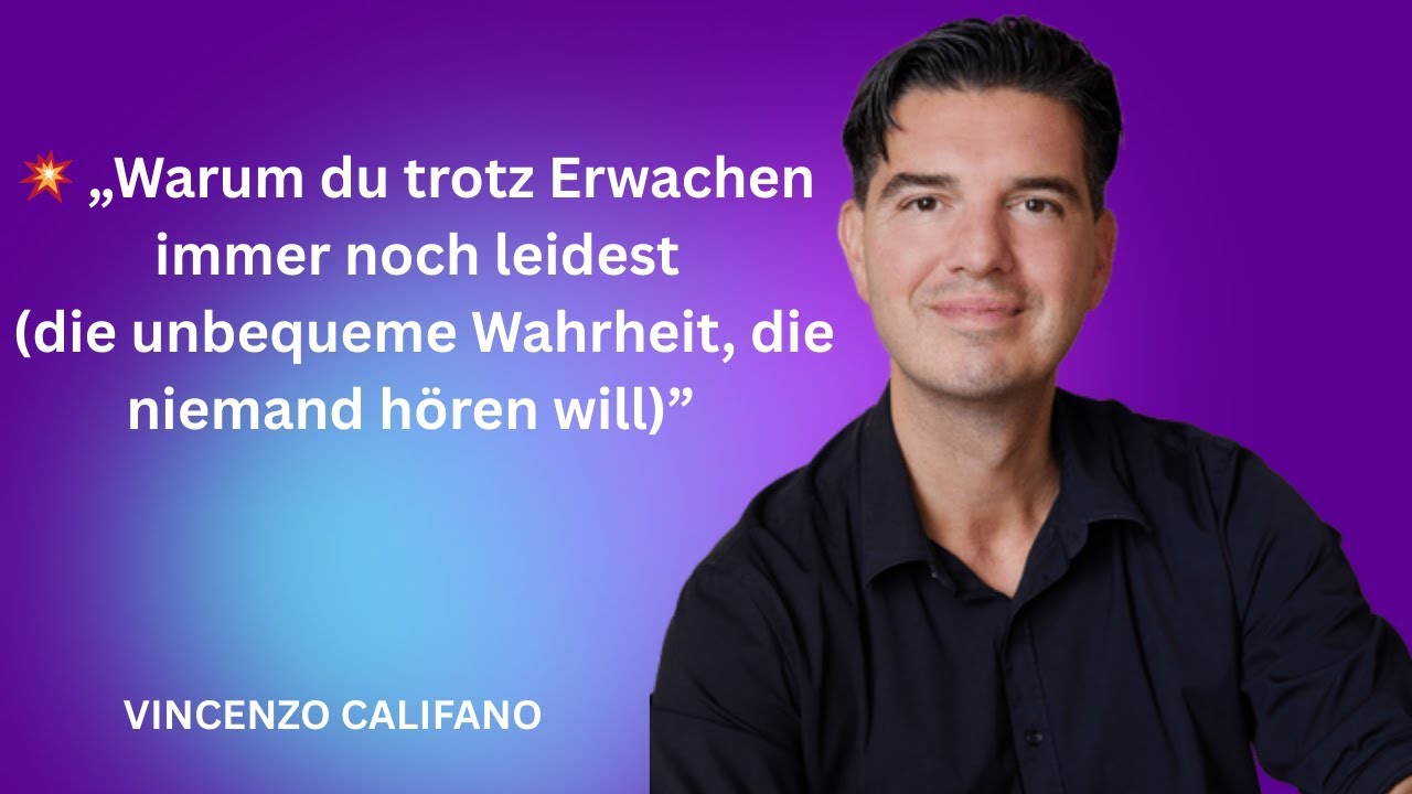 💥 „Warum du trotz Erwachen immer noch leidest (die unbequeme Wahrheit, die niemand hören will)”