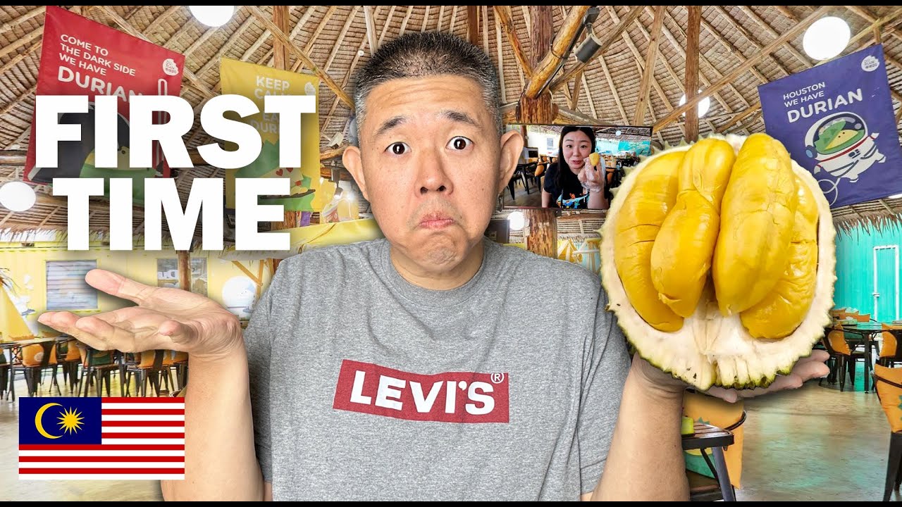 FIRST TIME Trying Durian in Malaysia 🇲🇾 Is it BEST in the World??