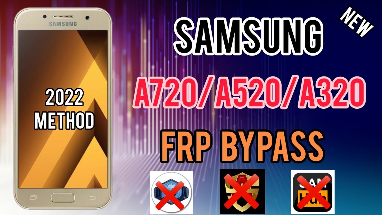 Samsung Galaxy A3 2017(A320f) FRP Bypass 2022 Method