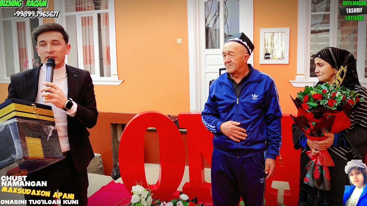MUSOFIR QIZNI ONASINI TUG'ILGAN KUNIGA TABRIKNOMASI, XAMMANI XAYRON QOLDIRGAN MUSOFIR QIZ, SOVG'A