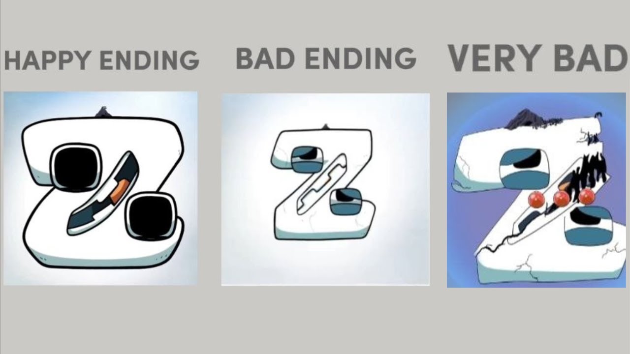 Alphabet Lore Ending But ALL Different Versions