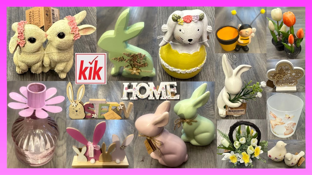 KIK **OSTER & FR&Uuml;HLINGSDEKORATIONEN**