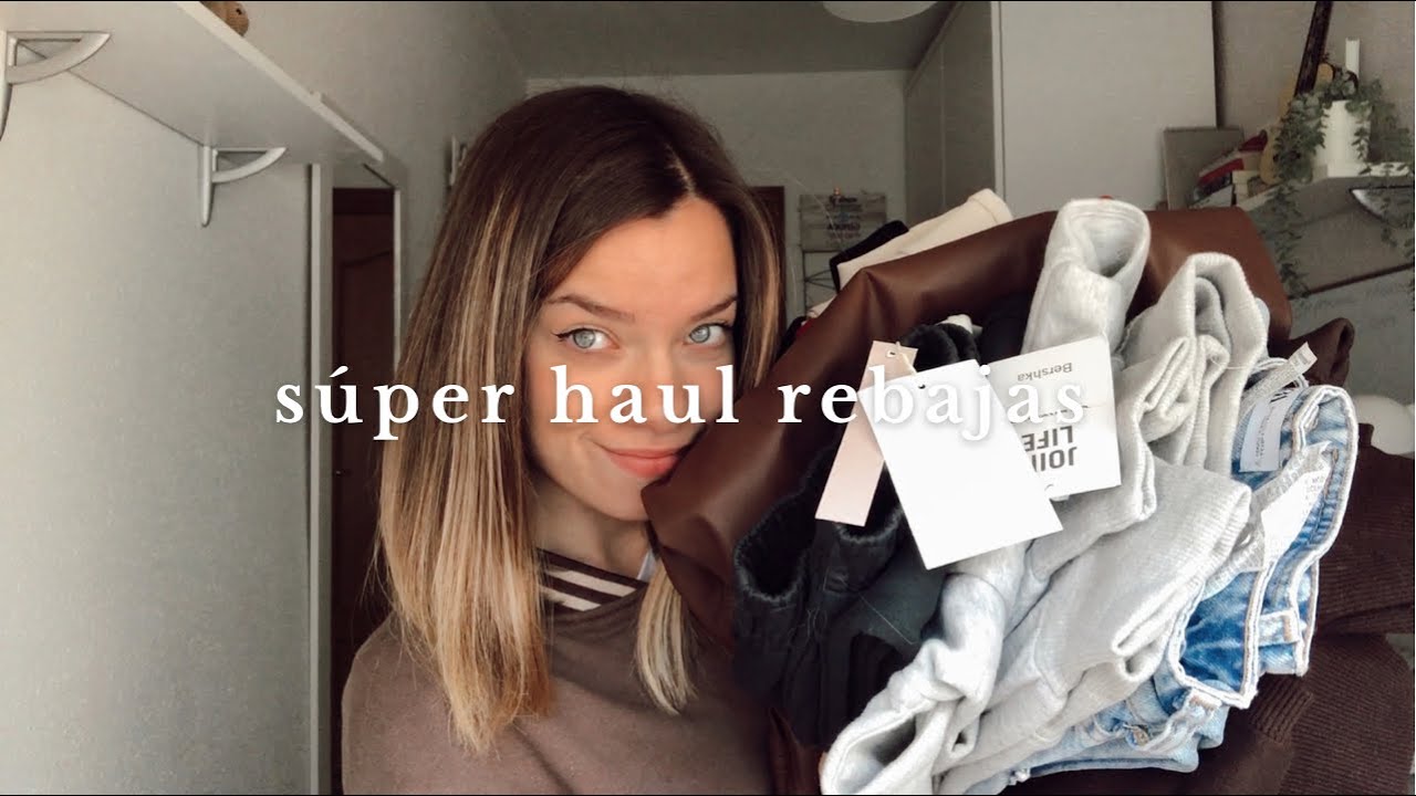 SÚPER HAUL REBAJAS✨ (ZARA, BERSHKA, PULL&BEAR y STRADIVARIUS)
