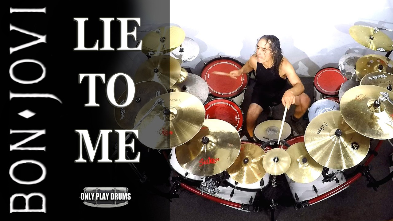 Bon Jovi - Lie To Me (Only Play Drums)