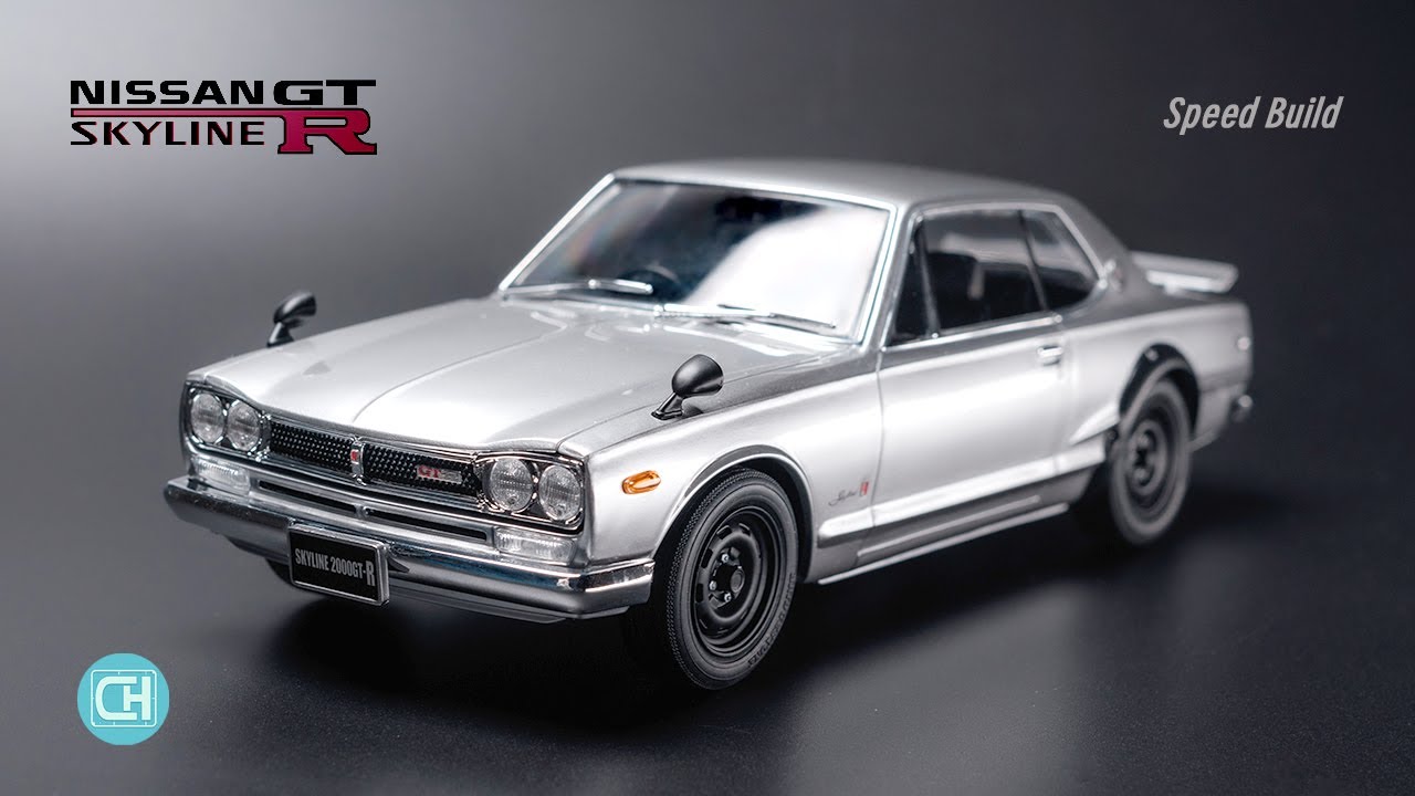 Nissan Skyline 2000GTR Hardtop | Speed Build | Tamiya Model Kit