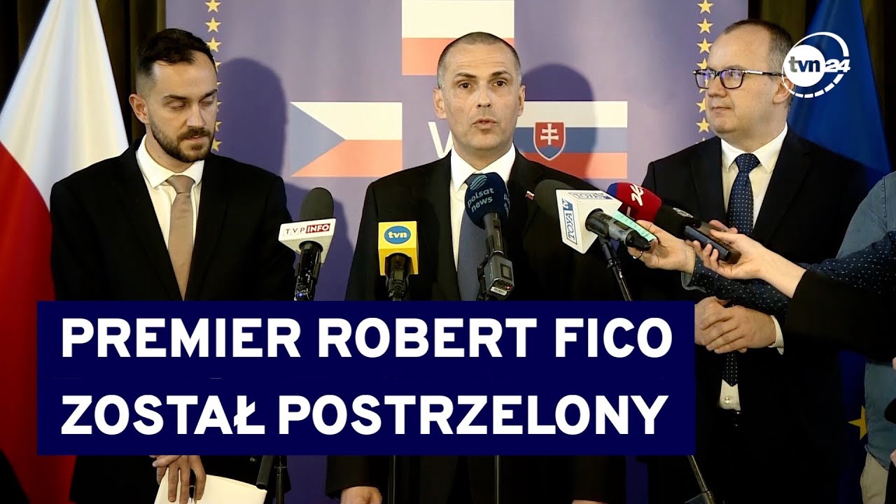 Prokurator generalny Słowacji o zamachu na premiera Fico @TVN24